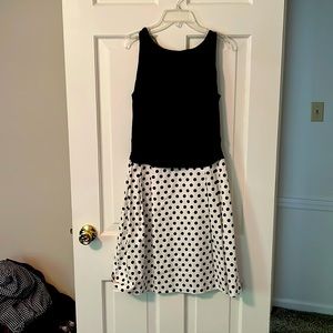 American Living beautiful polka dot dress, size 10